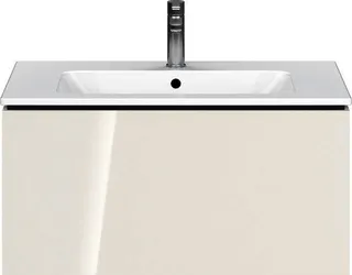 Duravit WTU wandhängend L-Cube 481x820x400mm 1 Auszug, f.233683, weiß hochglanz – Bild 3