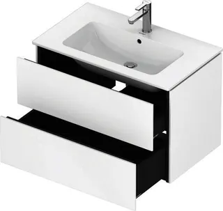 Duravit WTU wandhängend L-Cube 481x820x550mm 2 SchKa, f.233683, weiß matt – Bild 3