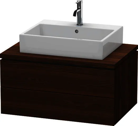 Duravit WTU für Konsole L-Cube 400x820x547mm 2 Schubkästen, Nussbaum gebürstet