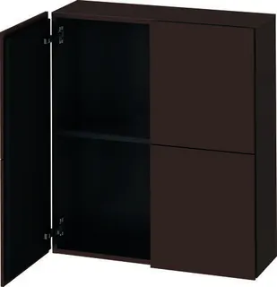 Duravit Halbhochschrank L-Cube 243x700x800mm 2 Türen, basalt matt