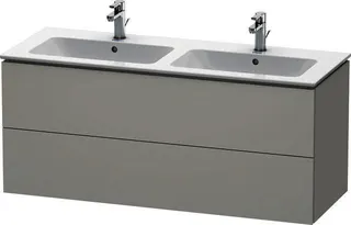DU WTU wandh. L-Cube 481x1290x550mm 2 SchKa, f.233613, Betongrau Matt