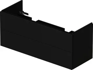 Duravit WTU wandh. L-Cube 481x1290x550mm 4 SchKa, f.233613, graphit matt – Bild 5
