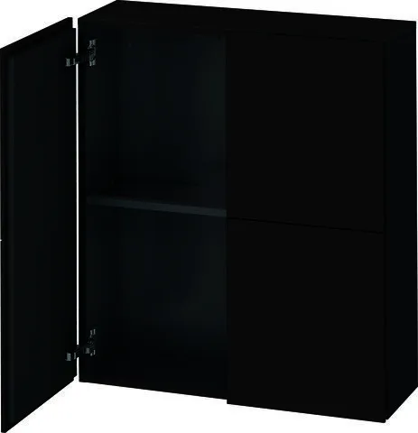 Duravit Halbhochschrank L-Cube 243x700x800mm 2 Türen, graphit matt
