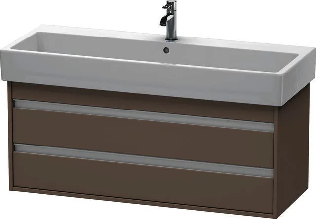 Duravit WTU wandhängend Ketho 440x1150x480mm 2 SchKa, für 045412, basalt matt