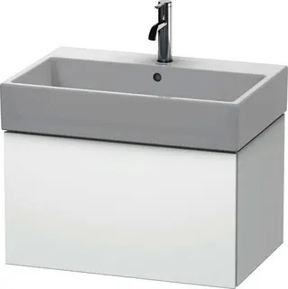 DU WTU L-Cube 394x684x459mm 1 Auszug, Weiß Matt