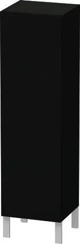 Duravit Halbhochschrank L-Cube 363x400x1320mm 1 Tür, TA li., graphit matt