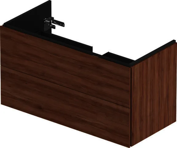 Duravit WTU wandhängend L-Cube 481x1020x550mm 2 SchKa, f.233610, nussbaum natur