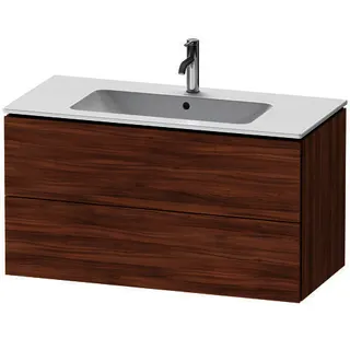 Duravit WTU wandhängend L-Cube 481x1020x550mm 2 SchKa, f.233610, nussbaum natur – Bild 4