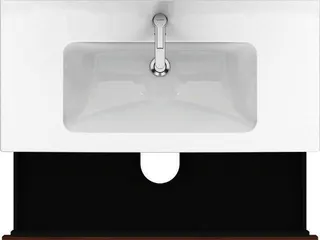 Duravit WTU wandhängend L-Cube 481x1020x550mm 2 SchKa, f.233610, nussbaum natur – Bild 5