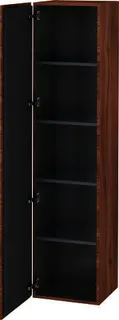 Duravit Hochschrank L-Cube 363x400x1760mm 1 Tür, TA li., nussbaum natur