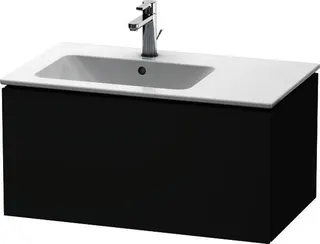 DU WTU wandhängend L-Cube 481x820x400mm 1 Auszug, f.233683, graphit matt