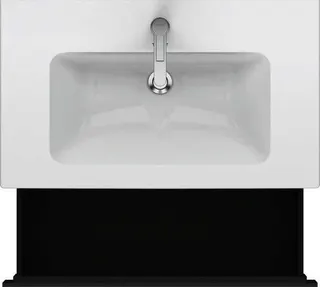 Duravit WTU wandhängend L-Cube 481x820x400mm 1 Auszug, f.233683, graphit matt – Bild 2