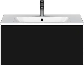 Duravit WTU wandhängend L-Cube 481x820x400mm 1 Auszug, f.233683, graphit matt – Bild 3
