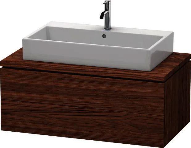 Duravit WTU für Konsole L-Cube 400x1020x547mm 2 Schubkästen, Nussbaum Dunkel