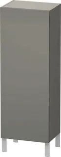 Duravit Halbhochschrank L-Cube 363x500x1320mm 1 Tür, TA li., Betongrau Matt