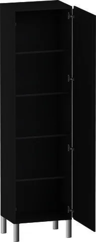 Duravit Hochschrank L-Cube 363x500x1760mm 1 Tür, TA re., graphit matt