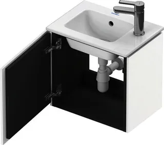Duravit WTU wandh. L-Cube 294x420x400mm 1 Tür A:li, 072343, weiß matt – Bild 3