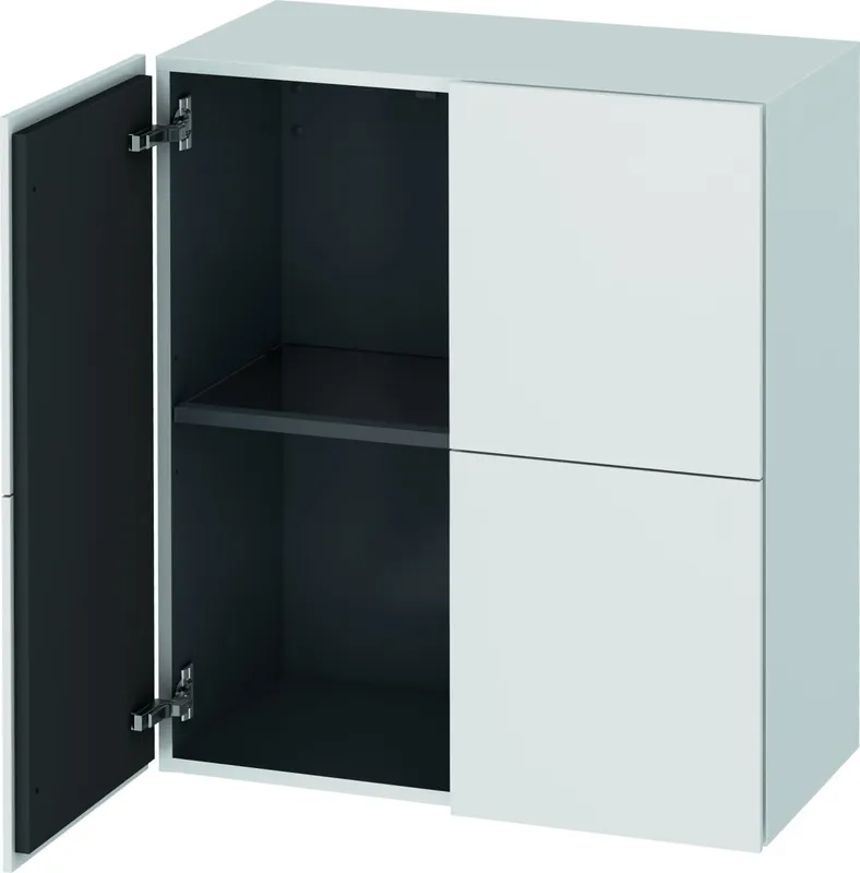 Duravit Halbhochschrank L-Cube 363x700x800mm 2 Türen, weiß matt