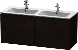 DU WTU wandh. L-Cube 481x1290x550mm 4 SchKa, f.233613, eiche dunkel gebü.