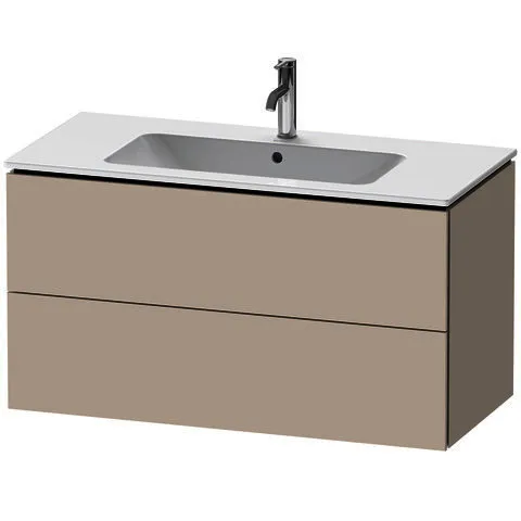 Duravit WTU wandhängend L-Cube 481x1020x550mm 2 SchKa, f.233610, taupe