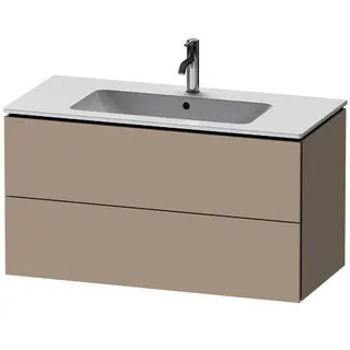 DU WTU wandhängend L-Cube 481x1020x550mm 2 SchKa, f.233610, taupe