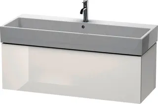 Duravit WTU L-Cube 394x1184x459mm 1 Auszug, Weiß Hochglanz – Bild 3