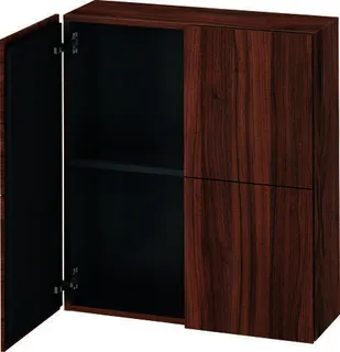 Duravit Halbhochschrank L-Cube 243x700x800mm 2 Türen, nussbaum natur