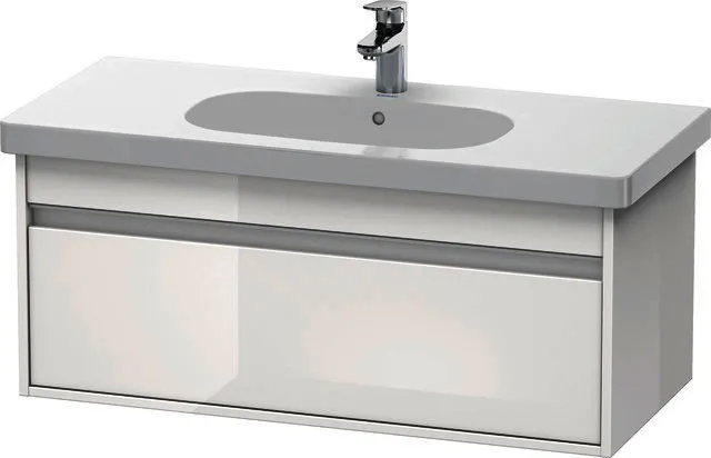 Duravit WTU wandhängend Ketho 455x1000x410mm 1 Auszug, für 034210, weiß hochglanz