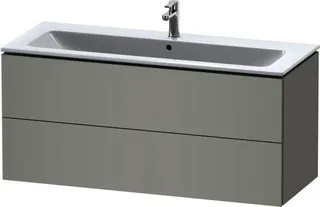 DU WTU wandh. L-Cube 481x1220x550mm 2 SchKa, f.233612, Betongrau Matt
