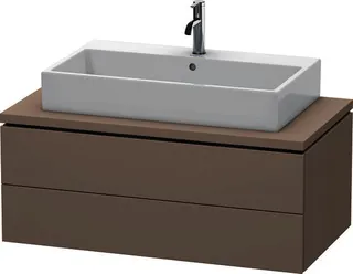 DU WTU für Konsole L-Cube 400x1020x547mm 2 Schubkästen, Basalt Matt