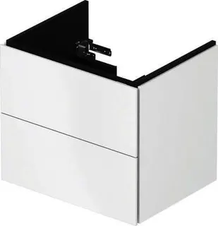 DU WTU wandh. L-Cube 481x620x550mm 2 SchKa, f.233663, weiß matt