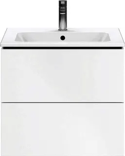 Duravit WTU wandh. L-Cube 481x620x550mm 2 SchKa, f.233663, weiß matt – Bild 4