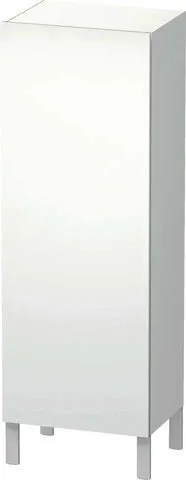 Duravit Halbhochschrank L-Cube 363x500x1320mm 1 Tür, TA li., weiß matt