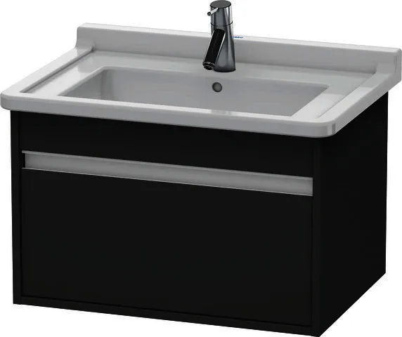 Duravit WTU wandhängend Ketho 455x650x410mm 1 Auszug, für 030470, graphit matt