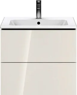DU WTU wandh. L-Cube 481x620x550mm 2 SchKa, f.233663, weiß hgl (dekor)