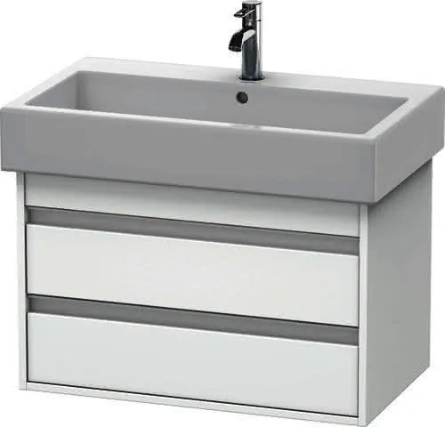 Duravit WTU wandhängend Ketho 440x750x480mm 2 SchKa, für 045480, weiß matt