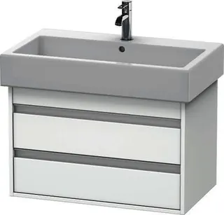 DU WTU wandhängend Ketho 440x750x480mm 2 SchKa, für 045480, weiß matt