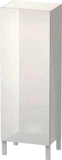 Duravit Halbhochschrank L-Cube 363x500x1320mm 1 Tür, TA li., weiß hochglanz