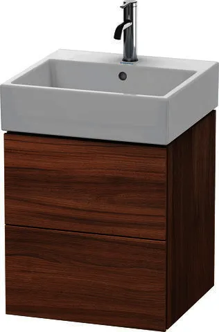 Duravit WTU L-Cube 544x484x459mm 2 Schubkästen, Nussbaum Natur