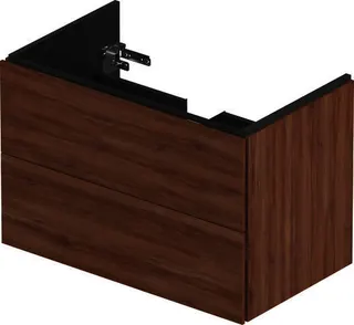Duravit WTU wandhängend L-Cube 481x820x550mm 2 SchKa, f.233683, nussbaum natur – Bild 3