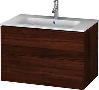 Duravit WTU wandhängend L-Cube 481x820x550mm 2 SchKa, f.233683, nussbaum natur – Bild 4