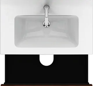 Duravit WTU wandhängend L-Cube 481x820x550mm 2 SchKa, f.233683, nussbaum natur – Bild 5