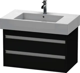 DU WTU wandhängend Ketho 455x800x480mm 2 SchKa, für 032985, graphit matt