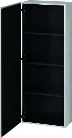 Duravit Halbhochschrank L-Cube 243x500x1320mm 1 Tür, TA li., weiß hochglanz lack