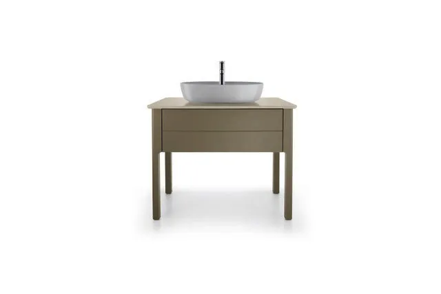 Duravit Luv Quarzsteinkonsole 1 Ausschnitt 25x988x595mm, Quarzstein Weiß Struktur
