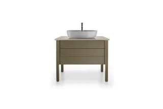 Duravit Luv Quarzsteinkonsole 1 Ausschnitt 25x988x595mm, Quarzstein Weiß Struktur – Bild 2
