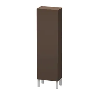 Duravit Halbhochschrank L-Cube 243x400x1320mm 1 Tür, TA re., basalt matt