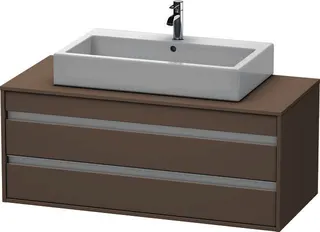 Duravit WTU wandhängend Ketho 550x1200x496mm 2 SchKa, für ASB mi., basalt matt – Bild 4