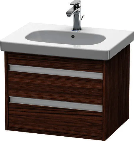 Duravit WTU wandhängend Ketho 455x600x480mm 2 SchKa, für 034265, Nussbaum Dunkel