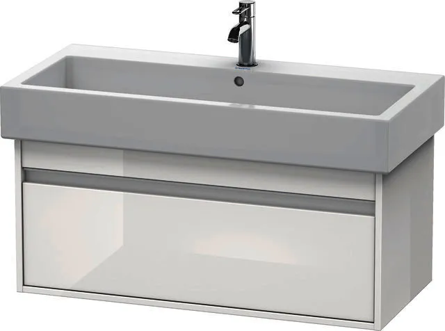 Duravit WTU wandhängend Ketho 440x950x410mm 1 Auszug, für 045410, weiß hochglanz